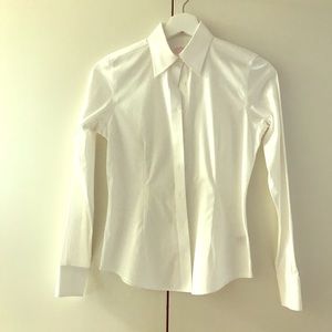Brooks brothers non-iron white shirt, 0P